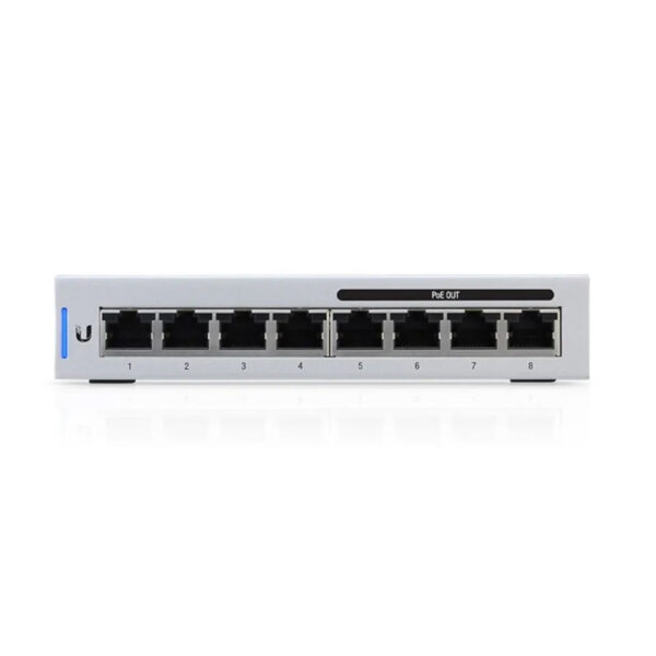 Ubiquiti UniFi  US-8 UniFi Gigabit Switch, 8xRJ45 Gigabit-portar