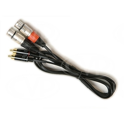 Ljudkabel XLR Hona - RCA Hane