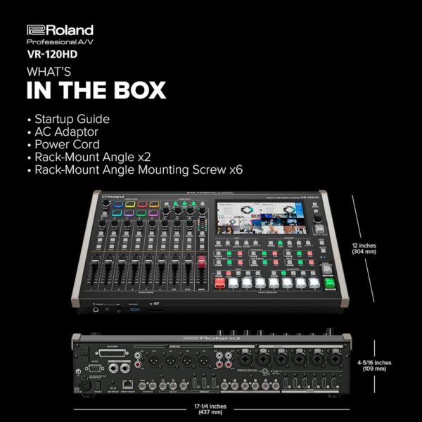 Roland bildmixer VR120HD