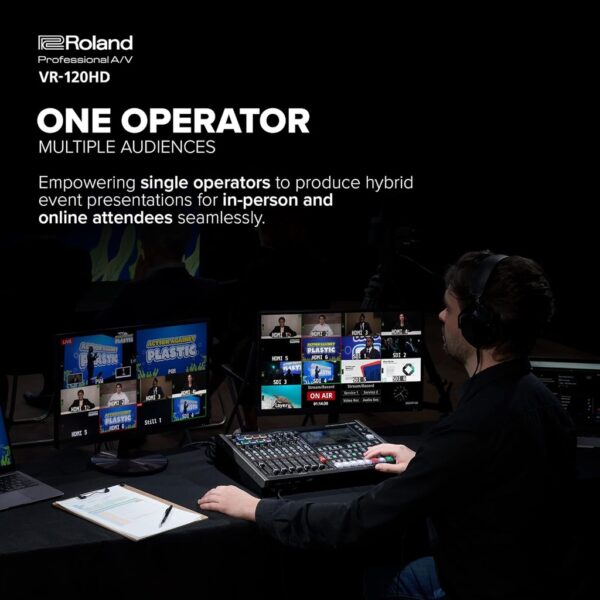Roland bildmixer VR120HD