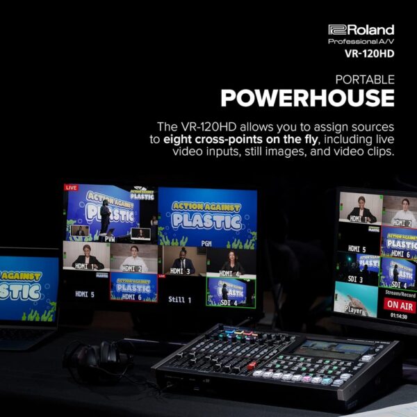 Roland bildmixer VR120HD