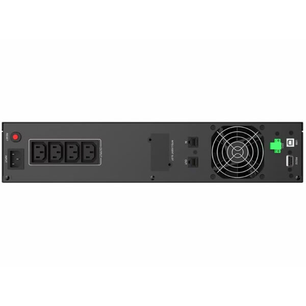 Powerwalker UPS - VI 2200 RLE - UPS (rack-mountable) - AC 230 V - 1320 Watt - output connectors: 4 - black