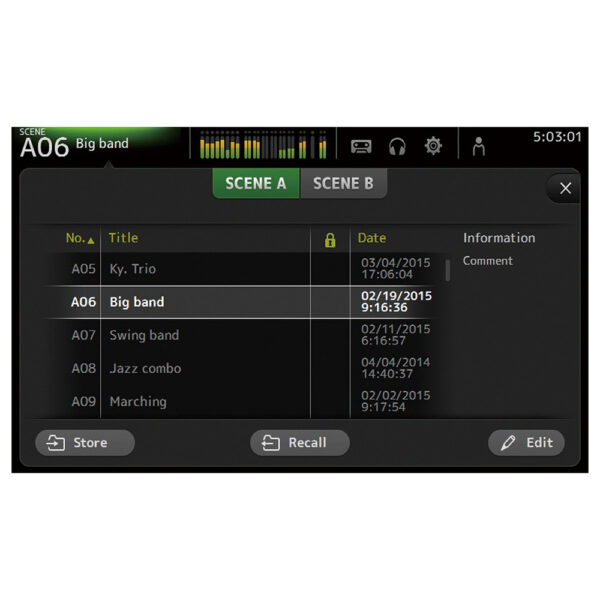 Yamaha TF1 - digitalt mixerbord