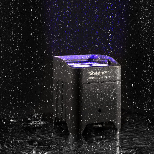 Beamz Pro - BBP54 Batteri Uplight Par 4x12W utomhus