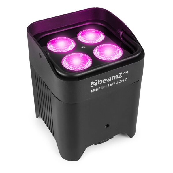 Beamz Pro - BBP54 Batteri Uplight Par 4x12W utomhus