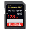 SanDisk SDXC Extreme Pro 128 GB minneskort