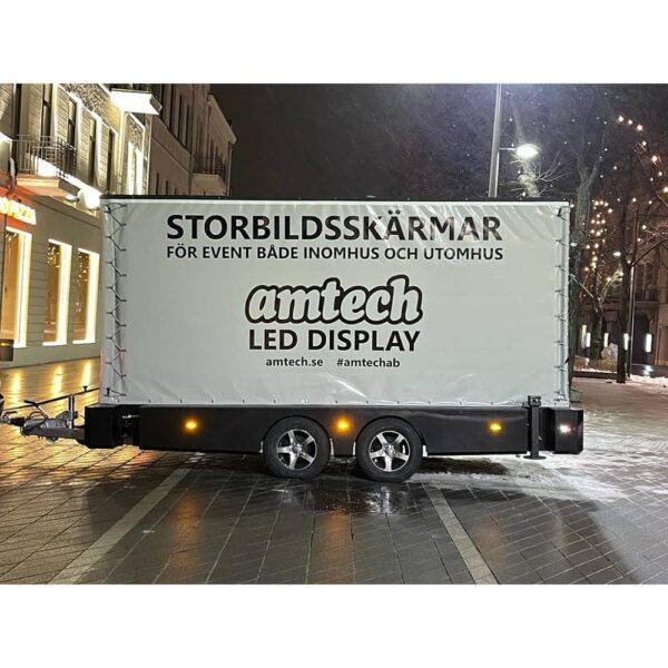 Amtech LED screen trailer Small - 4,5m x 2,5m