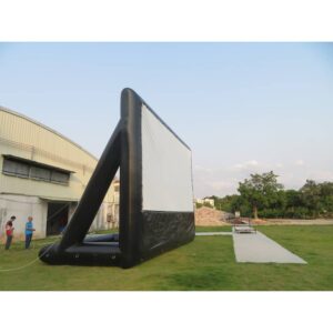 Amtech uppblåsbar filmduk 7m x 3,66m (totalt 7,65m x 4,99m)