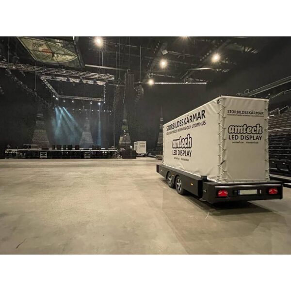 Amtech LED screen trailer Small - 4,5m x 2,5m