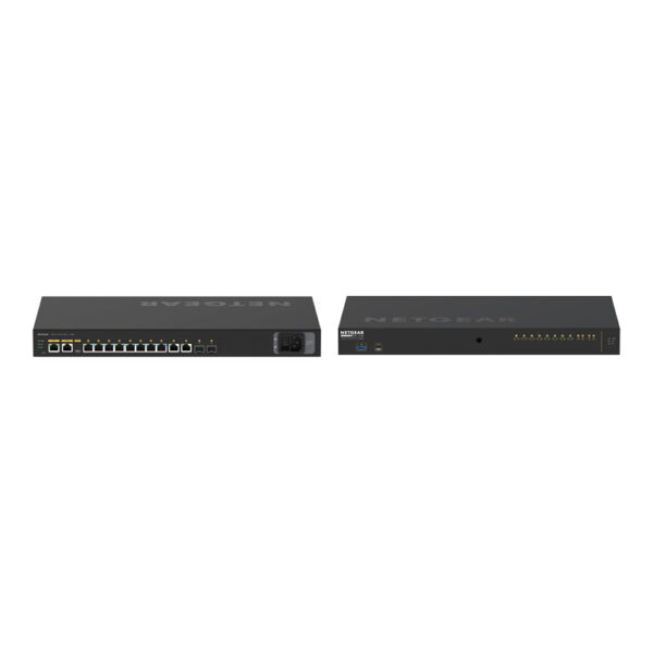 Netgear Switch GSM4212UX M4250-10G2XF-PoE++  10x1Gb (8 PoE++) + 2x10Gb SFP+