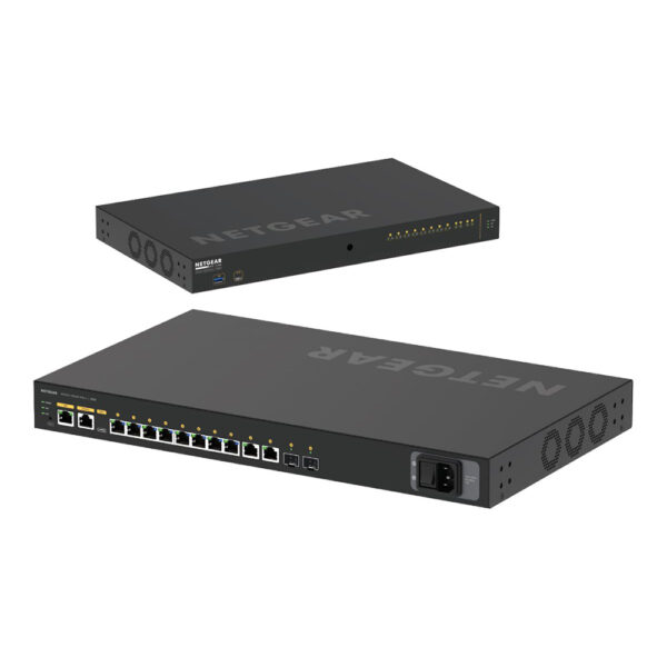 Netgear Switch GSM4212UX M4250-10G2XF-PoE++  10x1Gb (8 PoE++) + 2x10Gb SFP+