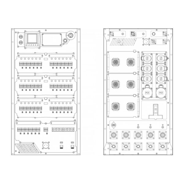 StageSmarts smartPDU c36 - 63A/125A/PL  - 36 x 16A