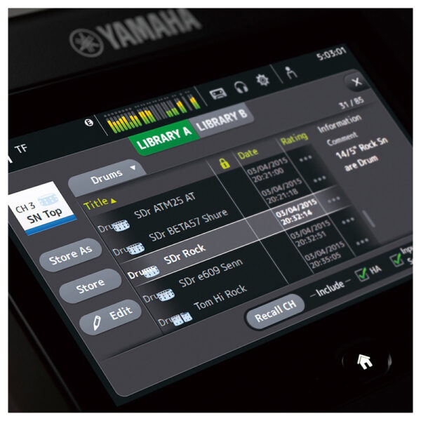 Yamaha TF1 - digitalt mixerbord