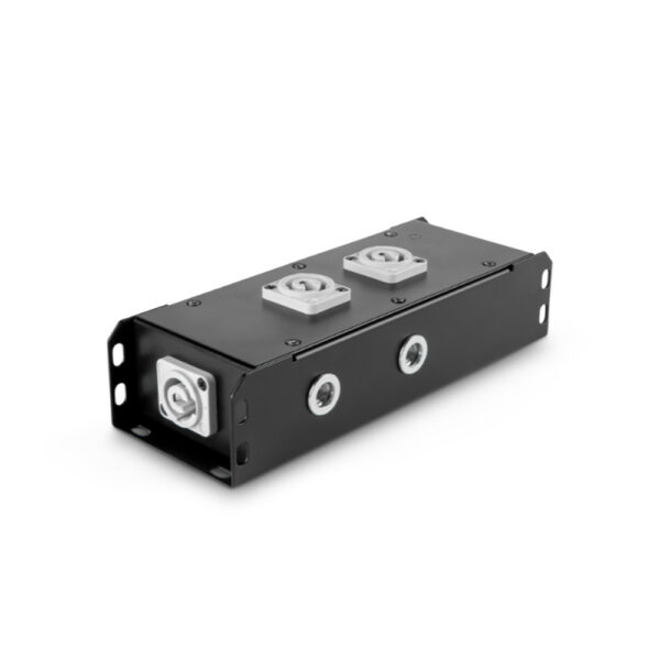 Adam Hall PRO PORT 2 PP elfördelning 1 x Powercon Input + 3 x Powercon Outputs