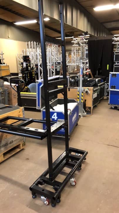 Amtech golvstativ/lyftram storbildskärm, pris per m