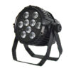 Battery PAR LED - RGBWAUV - 9x12w - W-DMX- Black