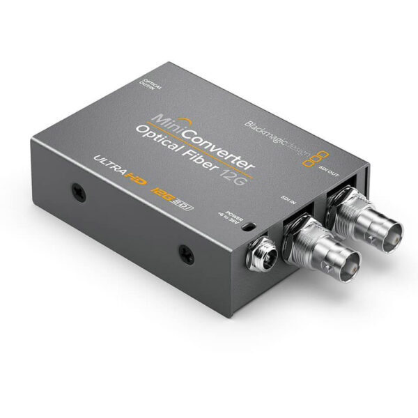 Blackmagic Mini Converter - Optical Fiber 12G