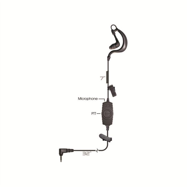 Unity Push-to-Talk Earset Model PT1 (En kabel)