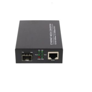 Amtech Mediakonverterare med PoE+ samt 100/1000-FX för SFP