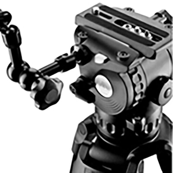 E-IMAGE Fluid Head 75 mm med max last 6 kg