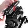 E-IMAGE Fluid Head 75 mm med max last 6 kg