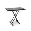 Gravity KSX 2 RD - Set med keyboardstativ X-Form dubbelt samt bordsskiva