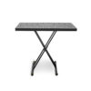Gravity KSX 2 RD - Set med keyboardstativ X-Form dubbelt samt bordsskiva
