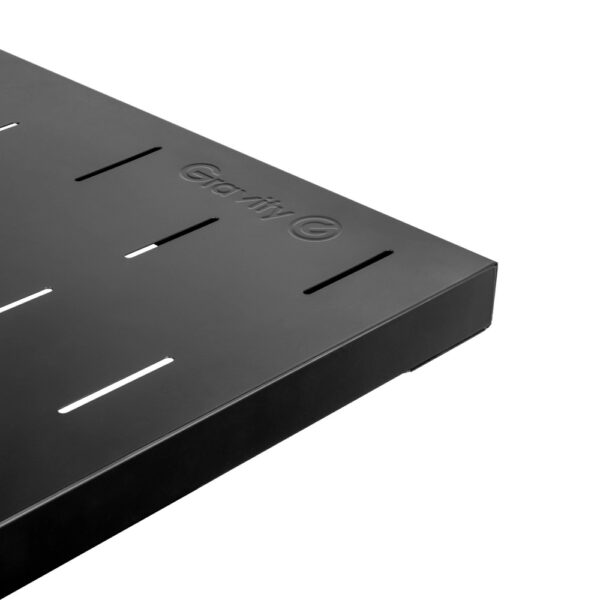 Gravity KSX 2 RD - Set med keyboardstativ X-Form dubbelt samt bordsskiva