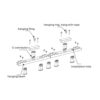 Amtech LED - Hanging bar 100 cm