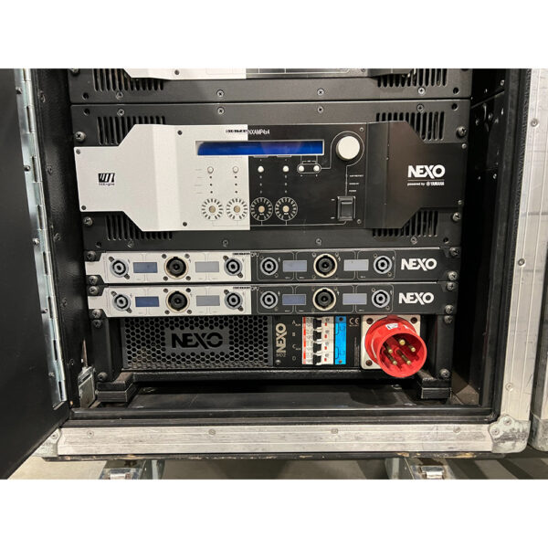 Nexo NUAR Universal Amp Rack inkl. Dante-kort