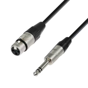 Tele stereo 6.35mm - XLR Hona adapter