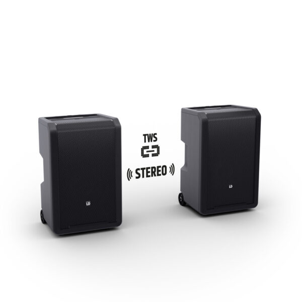 LD Systems ANNY® 10 HHD B5 - Batteridriven portabel högtalare med trådlös handmikrofon och Bluetooth