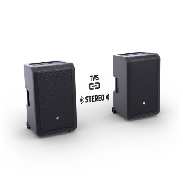 LD Systems ANNY® 12 HHD B5 - Batteridriven portabel högtalare med trådlös handmikrofon och Bluetooth