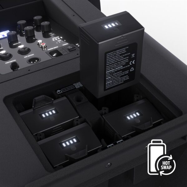 LD Systems ANNY® 12 HHD B5 - Batteridriven portabel högtalare med trådlös handmikrofon och Bluetooth