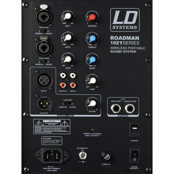LD Systems Roadman 102 - batterihögtalare med trådlös handmic och headset