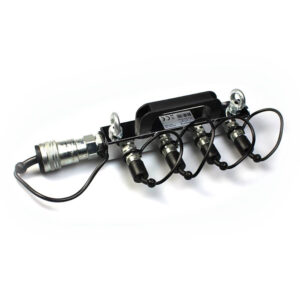Magic FX Co2 Distributionsblock (1 x 3/4" ut, 4 x 3/8" in)