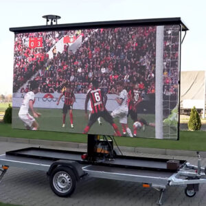 Amtech LED screen trailer Mini - 3,5m x 2m