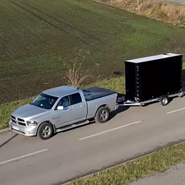 Amtech LED screen trailer Mini - 3,5m x 2m