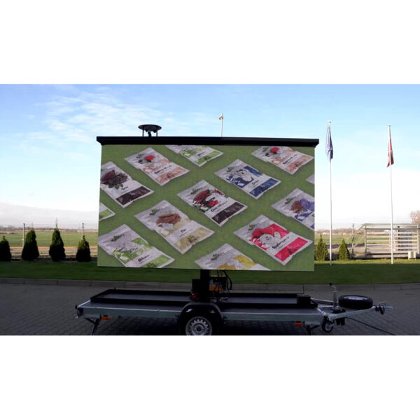 Amtech LED screen trailer Mini - 3,5m x 2m