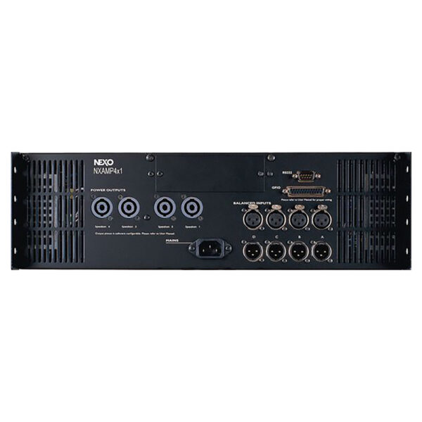Nexo NXamp 4x1 - 4x900w i 4Ohm