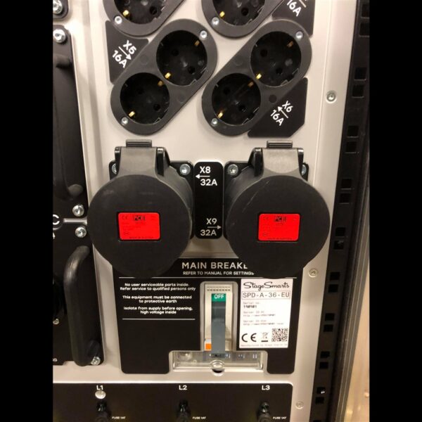 StageSmarts smartPDU c36 - 63A/125A/PL  - 36 x 16A
