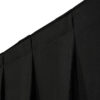 Pipe & drape, mindre vagn, 3m högt tyg med ställning, pris per meter