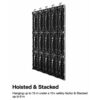Infiled RS-serie P3.91 Turbo A8s-N utomhus/inomhus, 100cm x 50cm