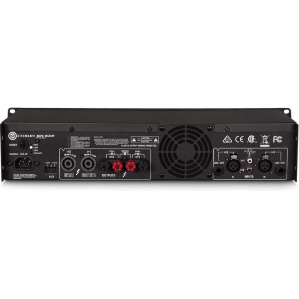 Crown XLS 1502 - förstärkare 2 x 525w (4 Ohm)