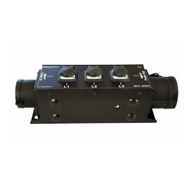 Rigport StagePort RPL16-MKII, strömfördelning 16A CEE In/ut 3 x Powercon ut