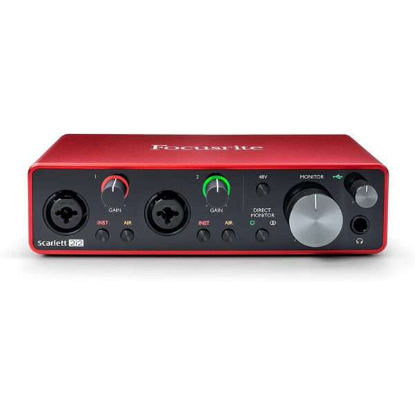 Focusrite Scarlett 2i2 3rd Gen - Ljudkort USB/USB-C