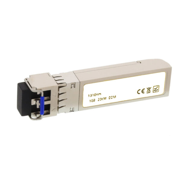 Fiber Amtech - SFP Singlemode 20km (LX) 1.25Gbps DDMI 1310nm,