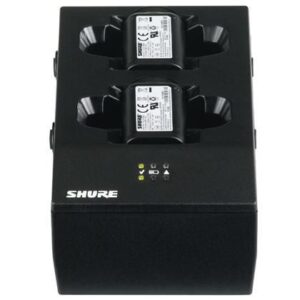 Shure ULX/QLX - SBC200-E 2-facks laddstation med PSU