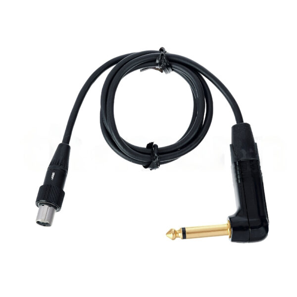 Shure WA307 - gitarrkabel för ficksändare - vinklad 6,35mm