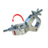 Doughty T58030 Slimline Swivel Coupler - dubbel 750kg